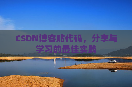 CSDN博客贴代码，分享与学习的最佳实践